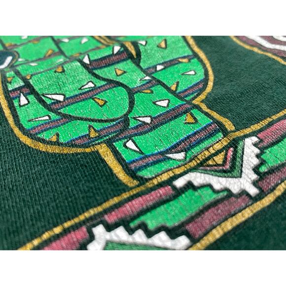 Las Vegas Christmas Funny Shirt Cactus Ornament's XL Vintage y2k Single Stitch - Picture 7 of 9